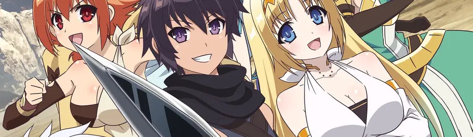 Hyakuren no Haou to Seiyaku no Valkyria banner