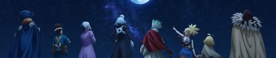 Dr. Stone Season 3 banner