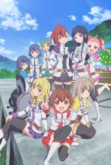 Action Heroine Cheer Fruits poster